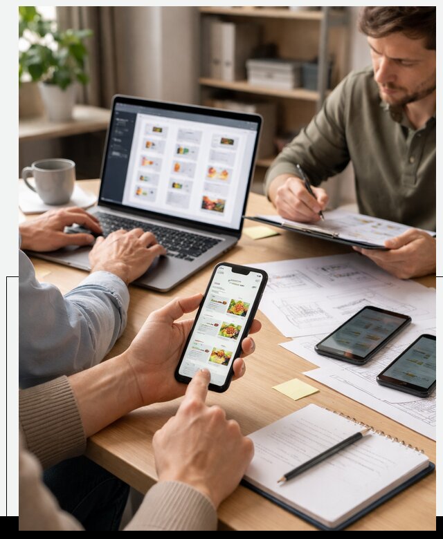 Разработка мобильного приложения торговой сети в Южноуральске