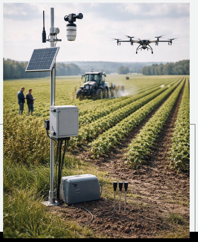 Разработка IoT мониторинга полей в Южноуральске от 9296 р. | АвикейЖрк